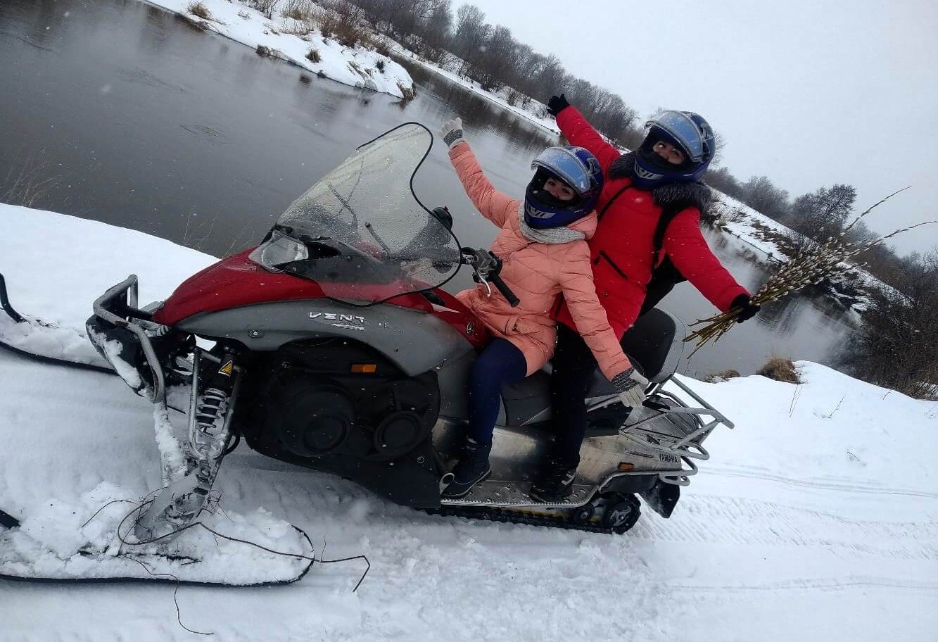 Покататься на снегоходах в пригороде Ижевска. Клуб SnegoProkat